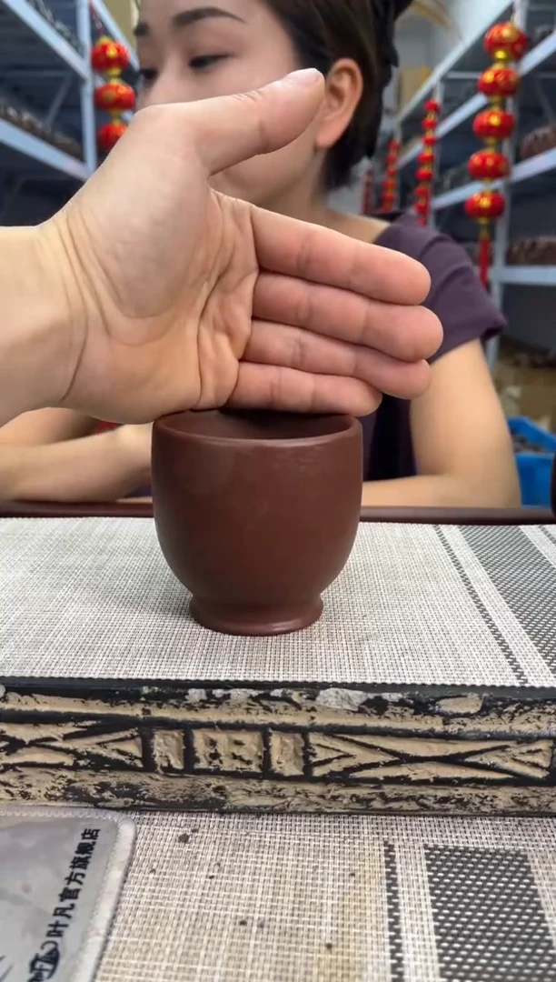 茶杯紫砂底槽清素雅主人杯泡沫装