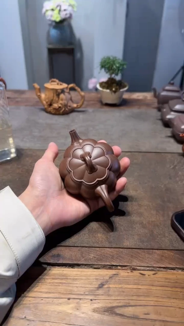 茶壶紫砂笑**开繁花 2.0 紫砂壶