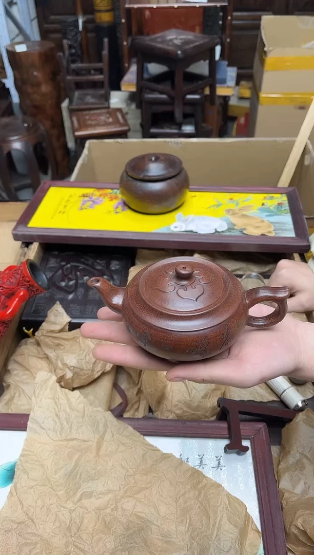 茶壶紫砂八号甄选八号甄选