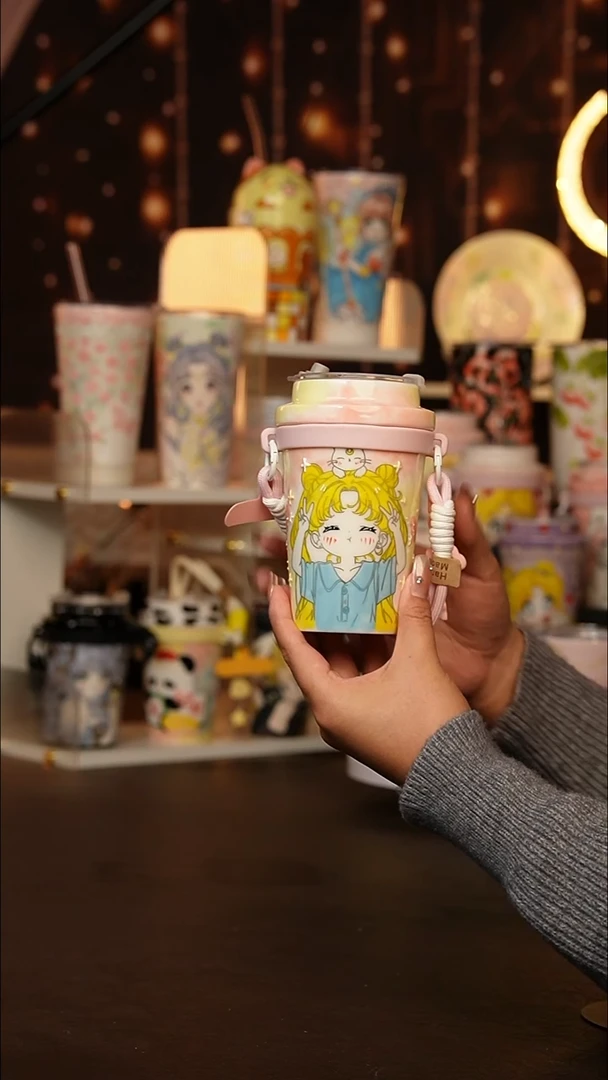 (玉泥）景德镇手工手绘文创陶瓷杯