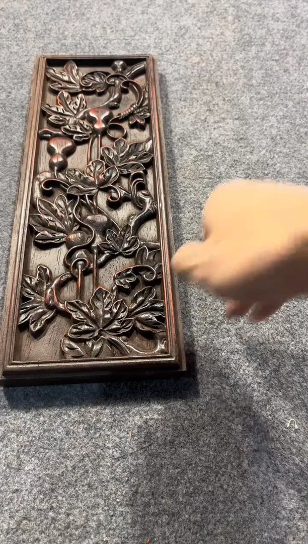 【闪购商品】花梨木类拆件雕刻板 以直播间截图为准D382