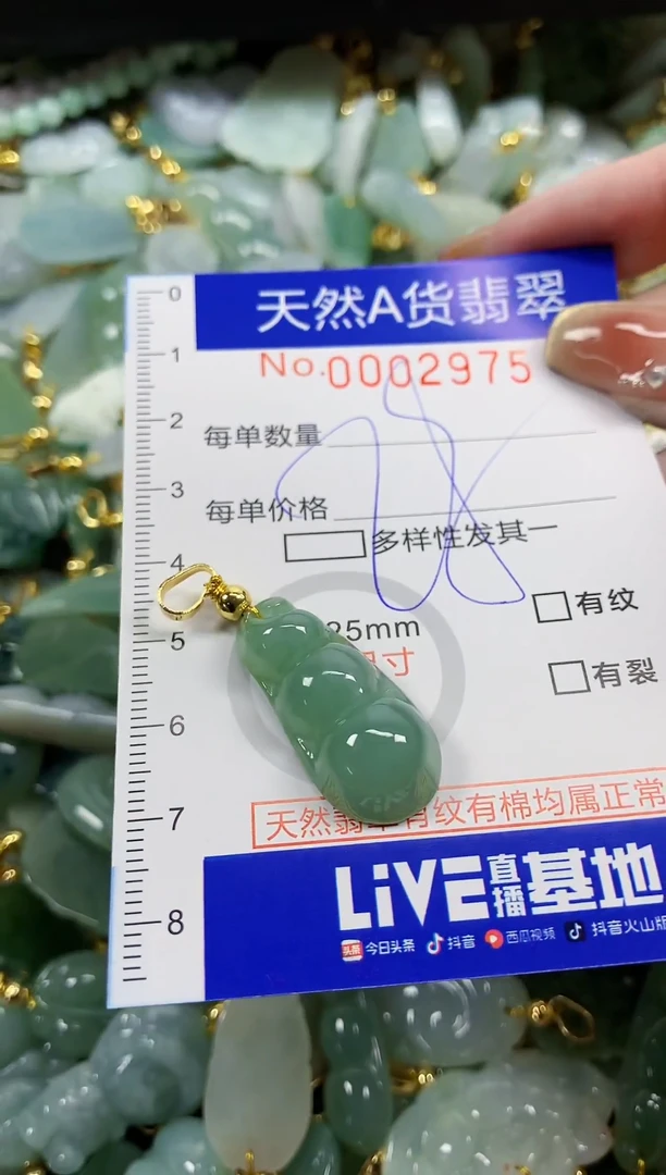 颈饰未镶嵌翡翠天然A货翡翠