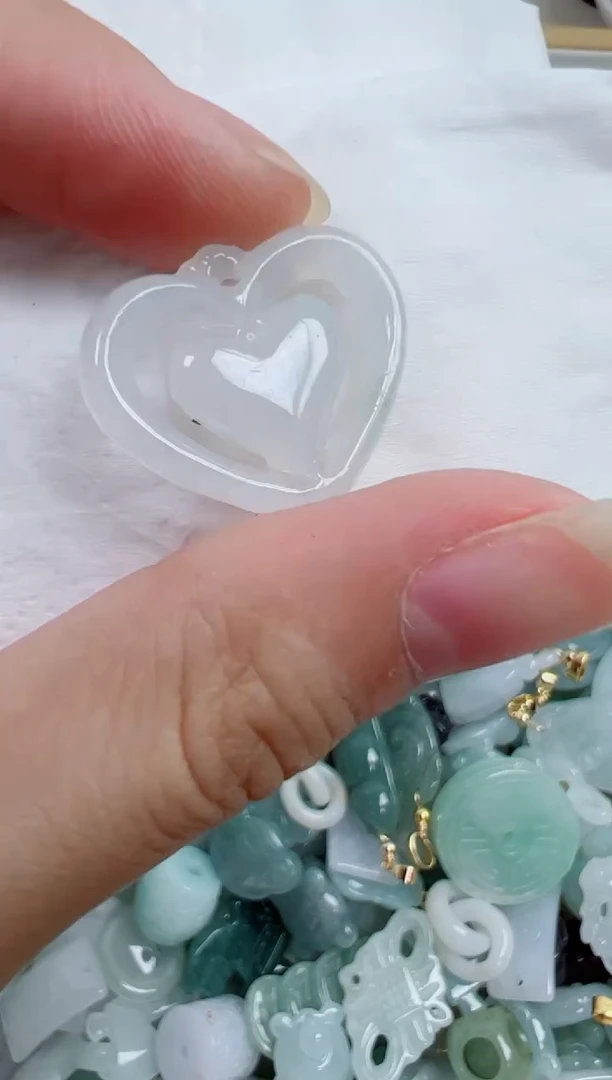 散珠翡翠187号链接，A货翡翠