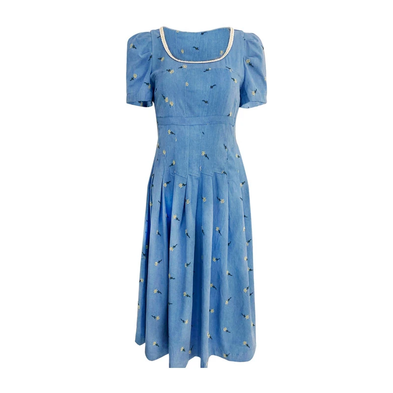 【丁姐宠粉专享】牛仔连衣裙BR07132116