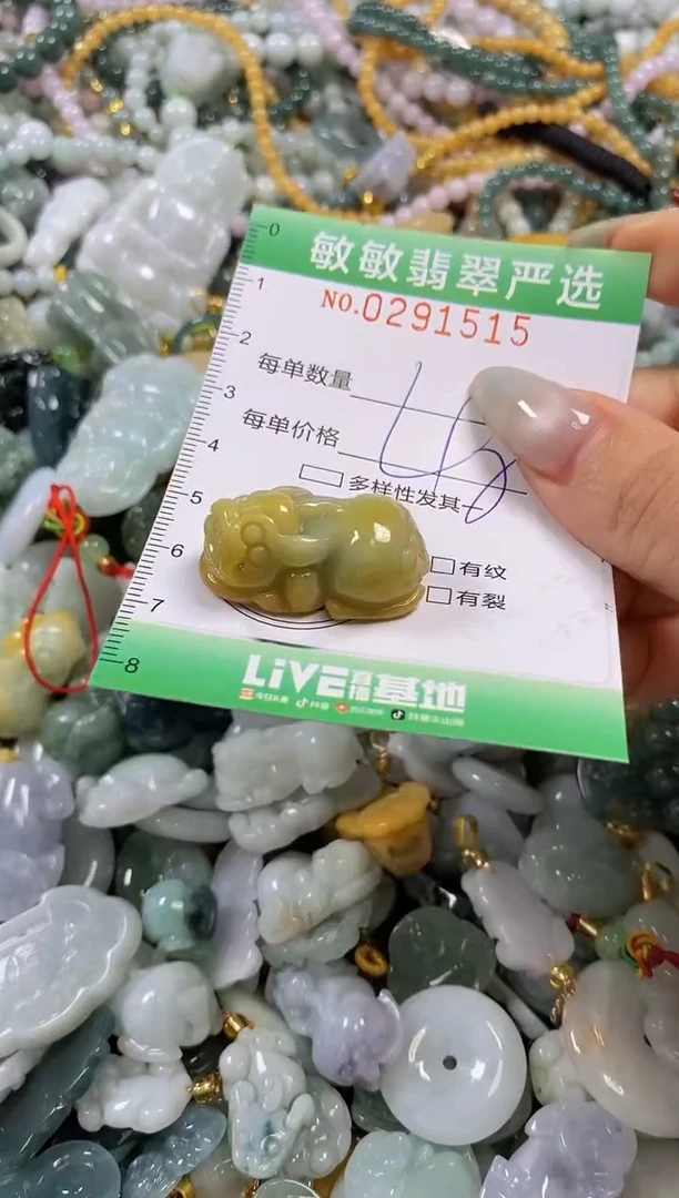 翡翠未镶嵌颈饰闪购0291515