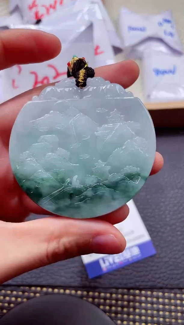 未镶嵌挂件翡翠000111