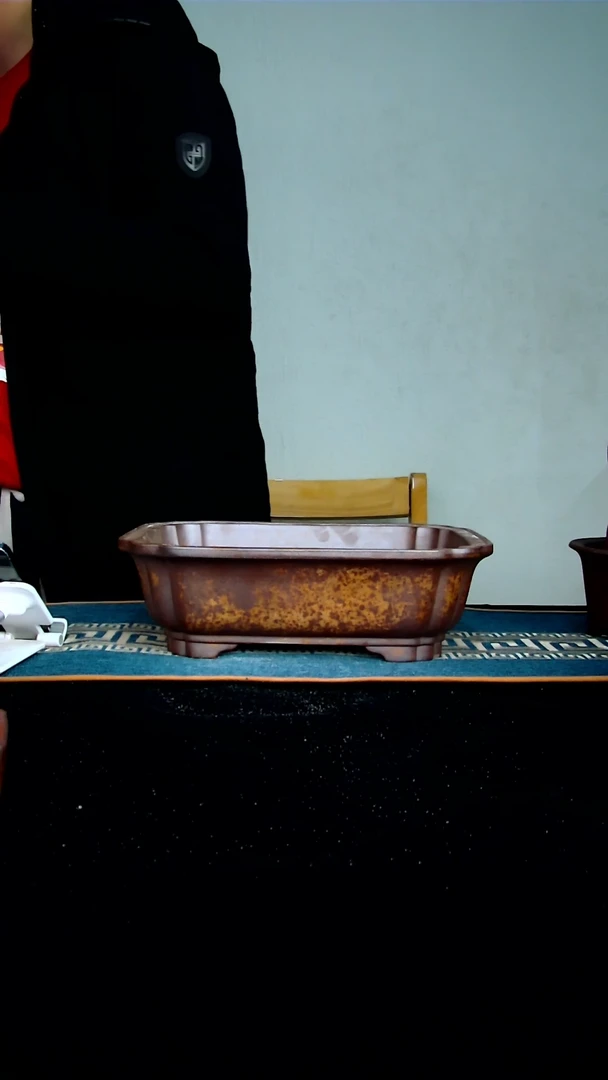 【闪购商品】紫砂花盆28.5*22*8内径紫砂花盆