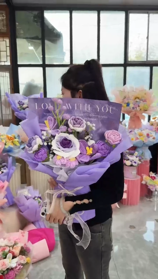非遗手工定制花束，孤品清仓！！