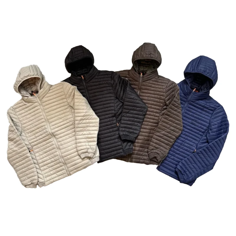 【送帽子】 纯色可拆卸专业连帽棉服外套cleanfit84302