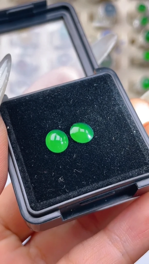 未镶嵌定制翡翠天然翡翠蛋面19