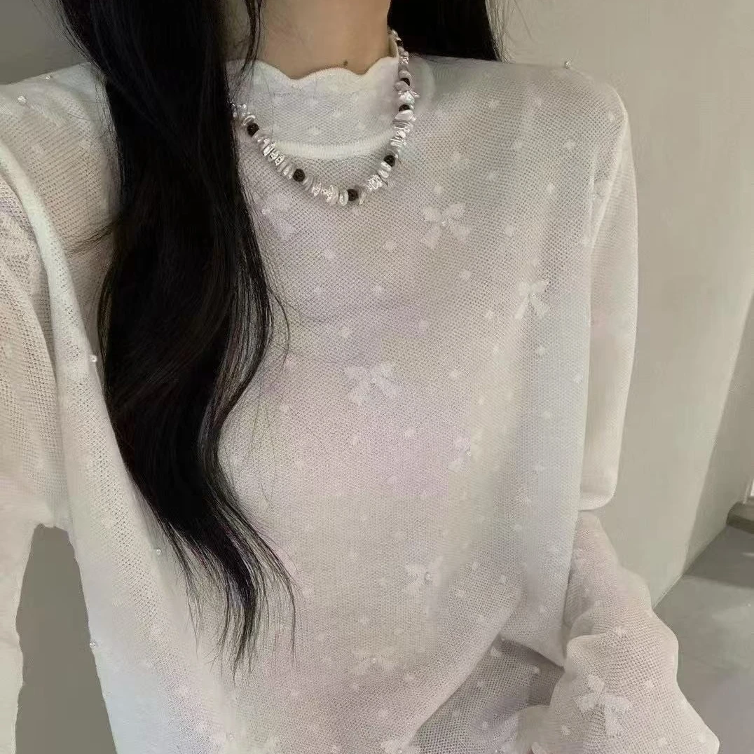 蝴蝶结百搭蕾丝92558