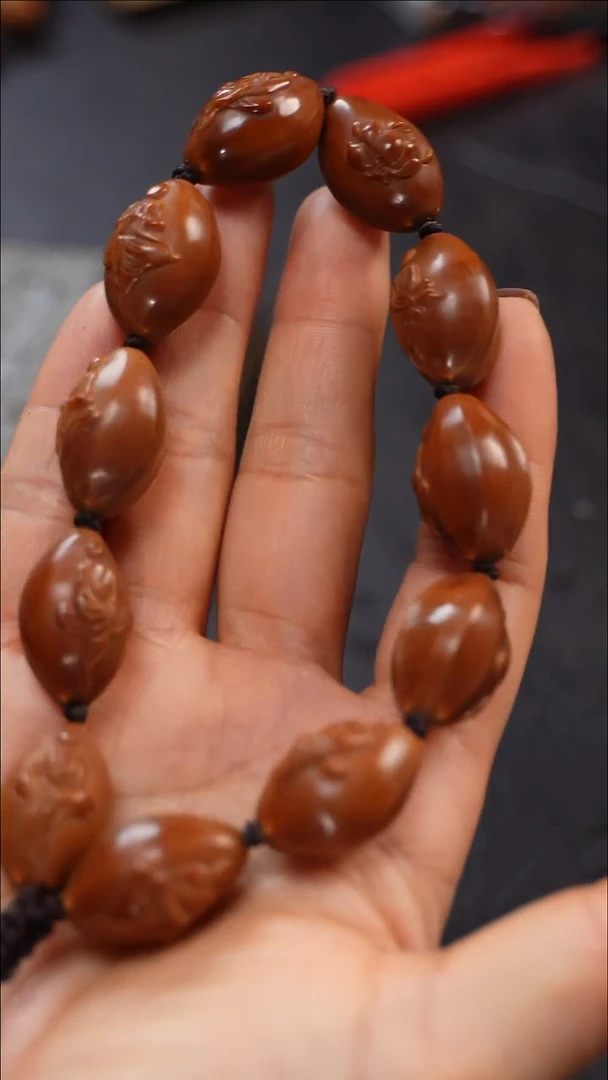 手串/手链橄榄核小*子九林核雕文玩作品