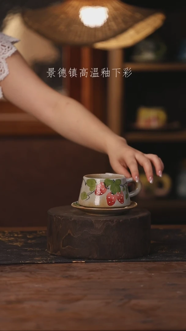 景德镇高温釉下手绘陶瓷160