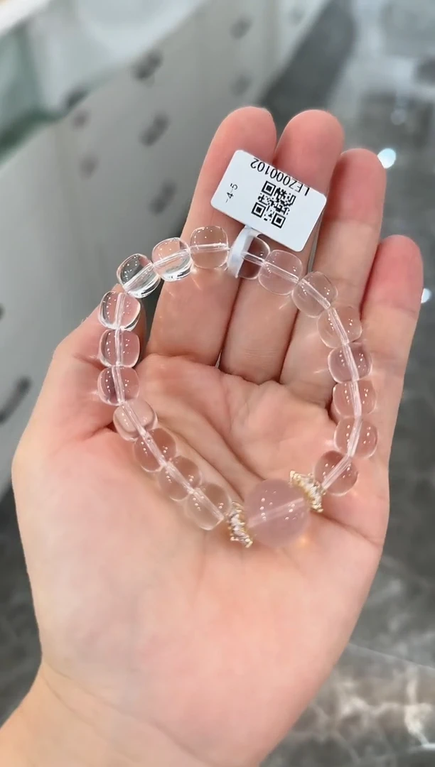 水晶手串未镶嵌手串