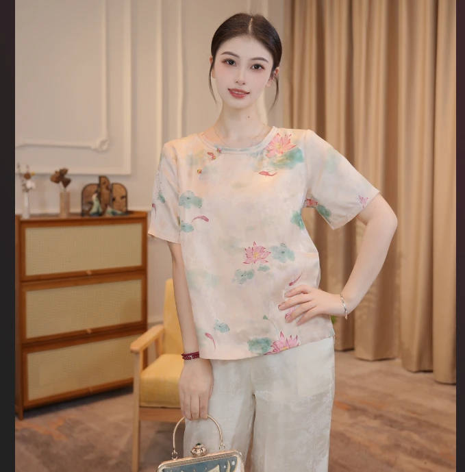 《出水芙蓉》国风新中式气质显瘦女装上衣外套