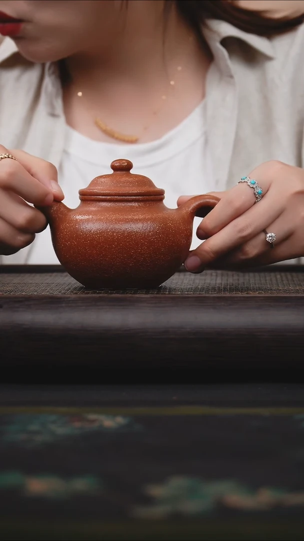 茶壶紫砂桂花砂 莲子