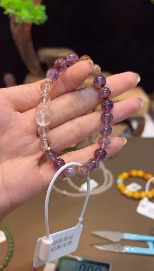 水晶手链未镶嵌手饰@@F5251