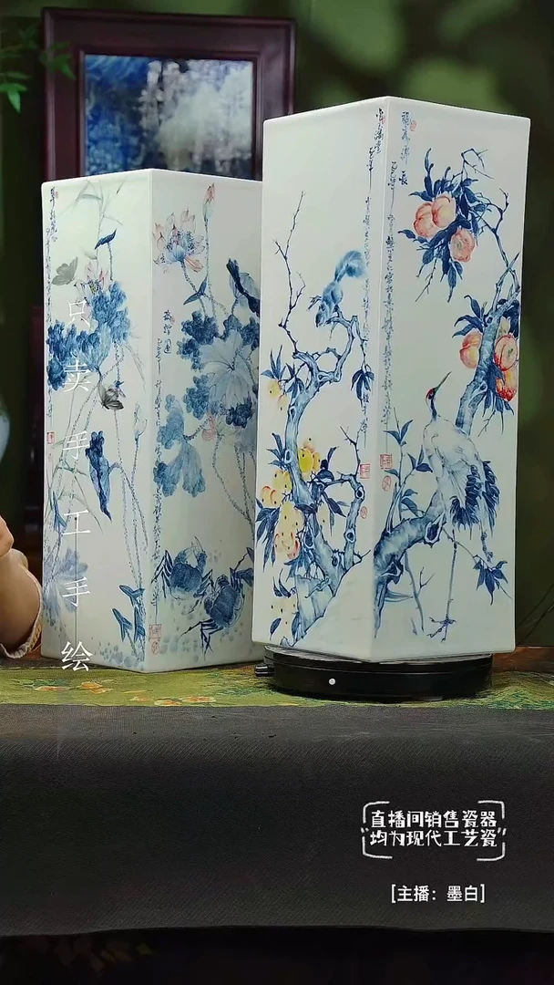 陶厌*蠢景德镇手工手绘陶瓷