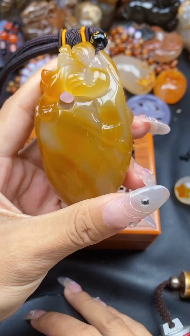 【闪购商品】玛瑙/玉髓颈饰未镶嵌ll