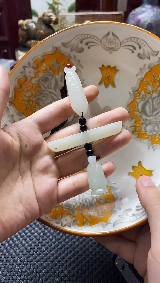 瓷片瓷片 瓷器 摆件 1个