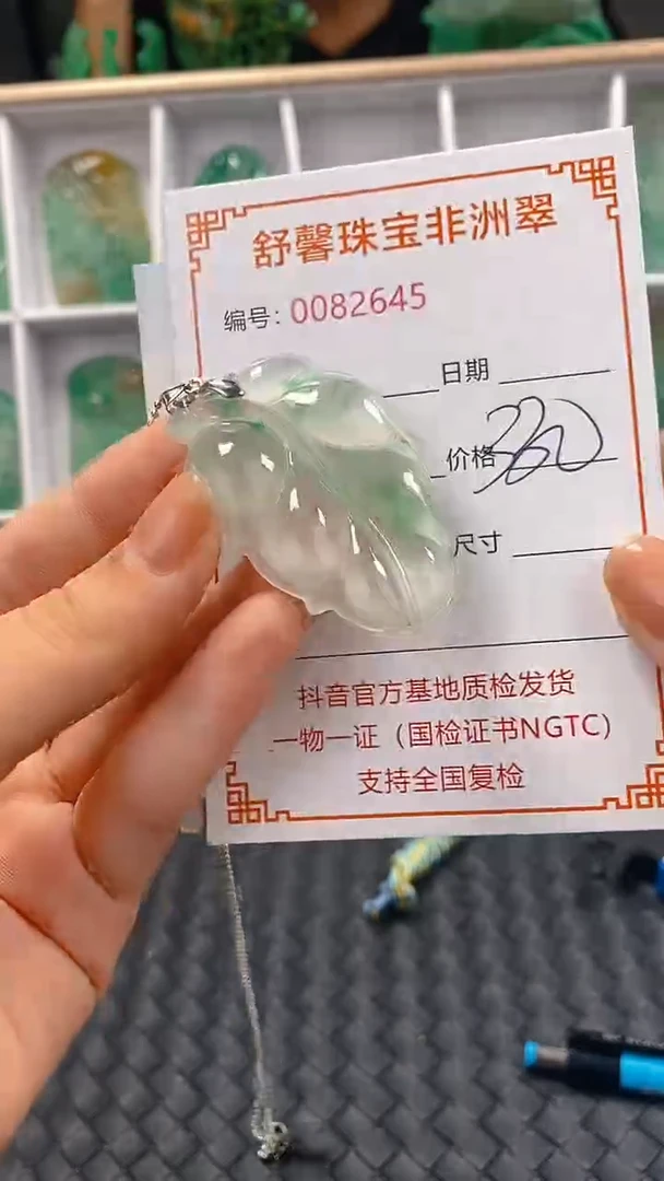 石英岩玉未镶嵌颈饰2645