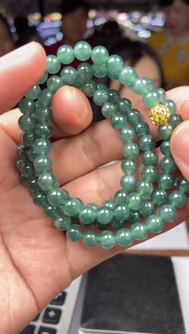 天然A货翡翠项链（拍一发一）1252-9