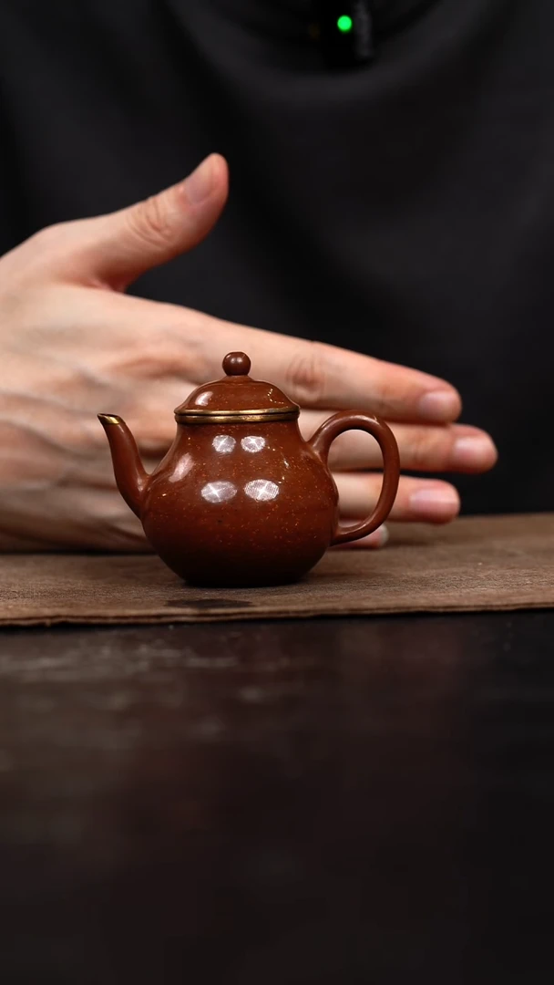 茶壶紫砂原矿手工壶68CC