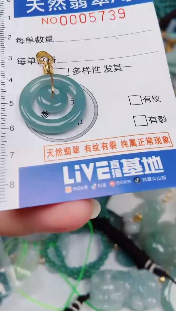 颈饰未镶嵌翡翠00005739