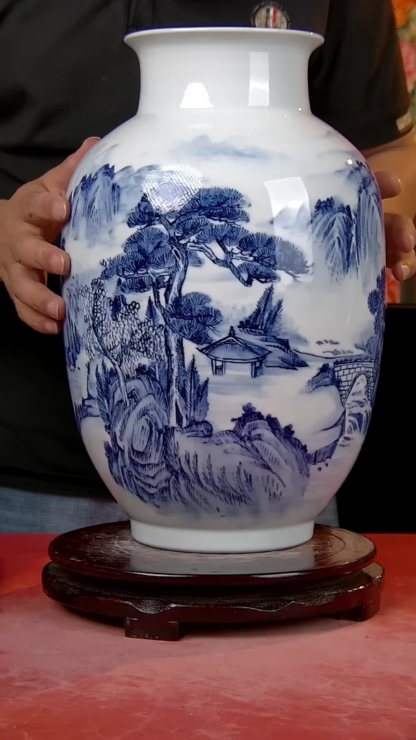 摆件景德镇陶瓷 手工手绘9
