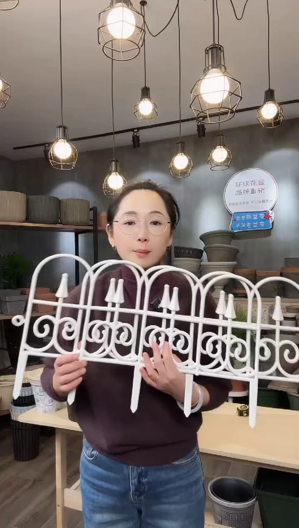 【闪购商品】塑料白色栅栏 10片