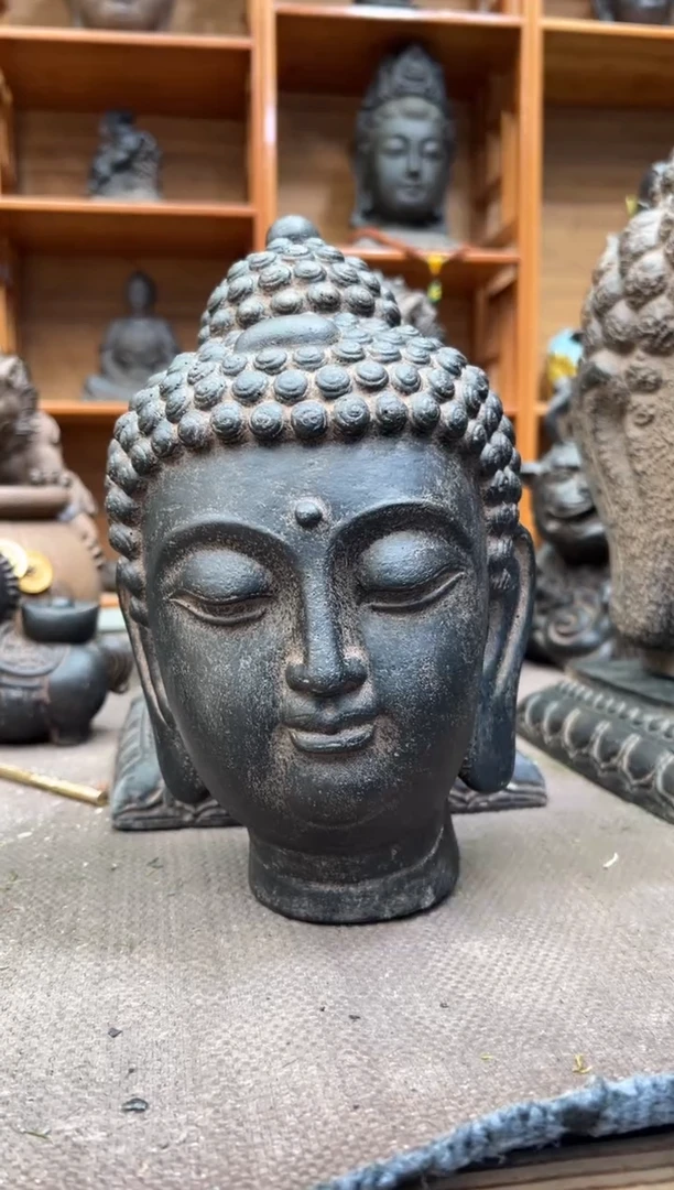 陶土【火山泥】小佛首