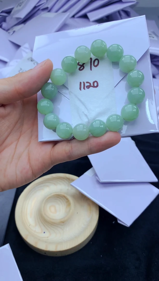 未镶嵌手串翡翠天然A货缅甸翡翠