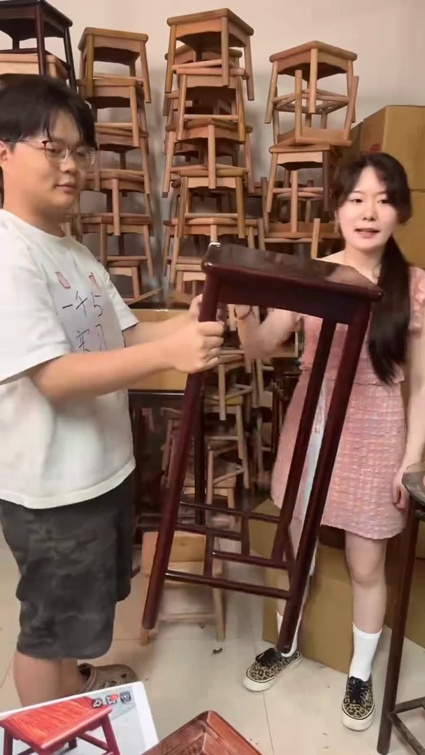 花梨木类明式花架78高度面方32
