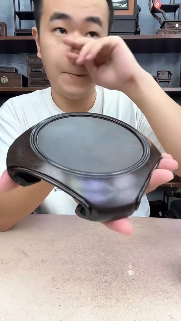 鸡翅木类端景台小李子红木工艺品
