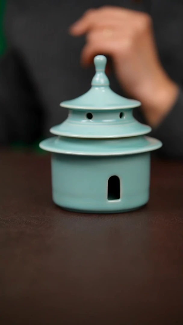 仿古天坛大香薰摆件不完美简装