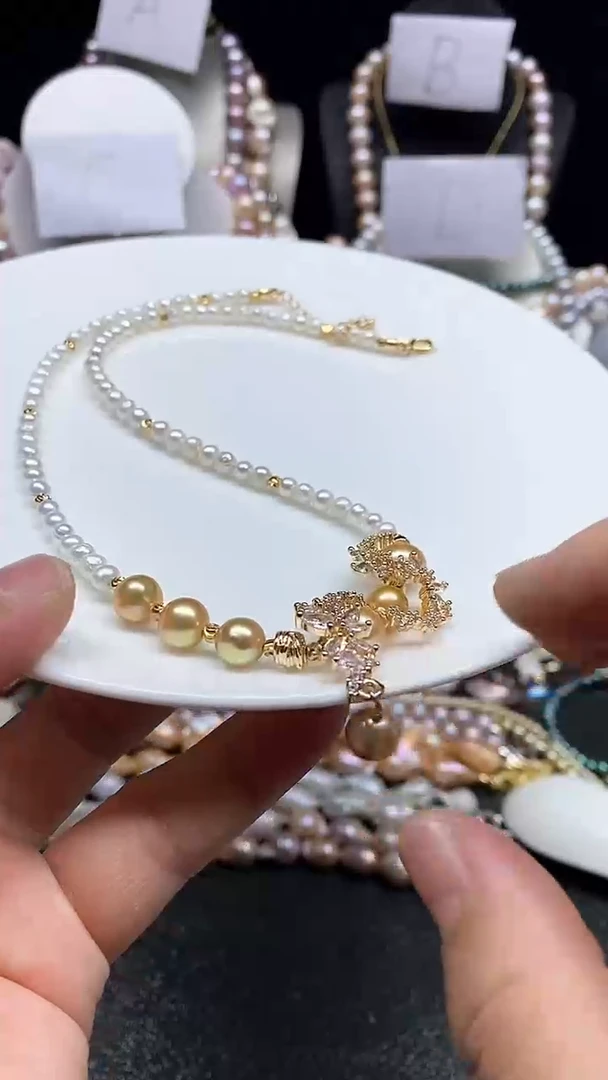 【闪购商品】淡水珍珠颈饰未镶嵌多人