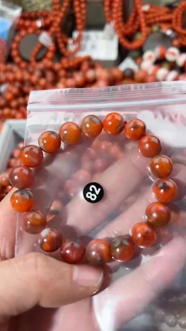 【闪购商品】南红玛瑙手串未镶嵌11