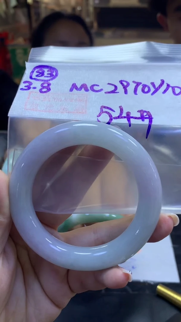 【闪购商品】定制翡翠未镶嵌83圆条54+2970元+拍一发一