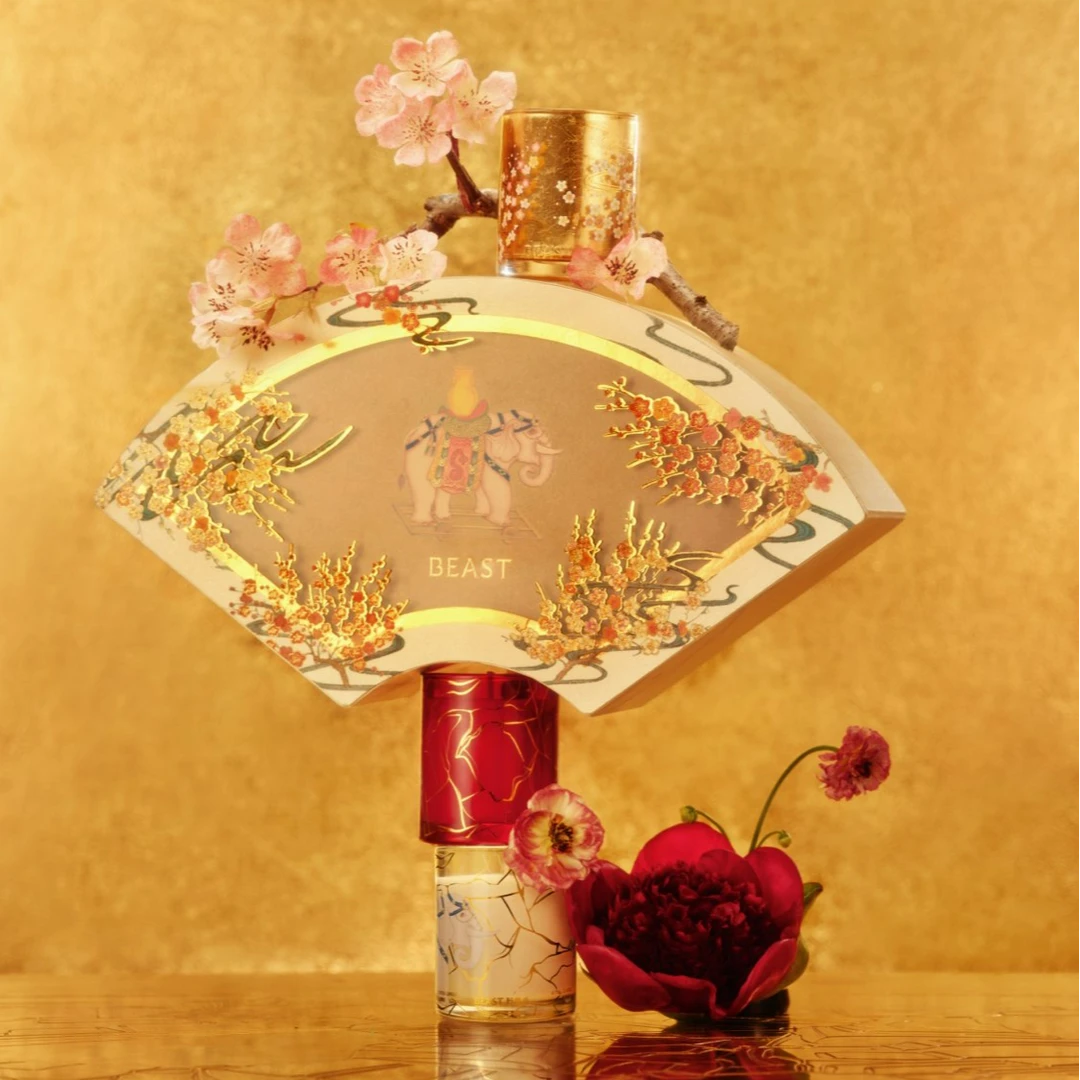 BEAST/野兽派太平有象小香扇礼盒装蜡烛留香持久香氛居家节日礼物