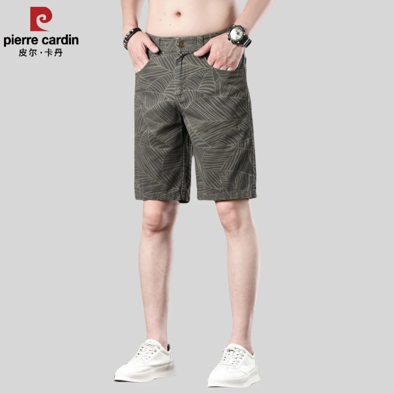 【皮尔卡丹】男士夏季商务五分短裤2025薄款高档轻奢外穿休闲裤子男
