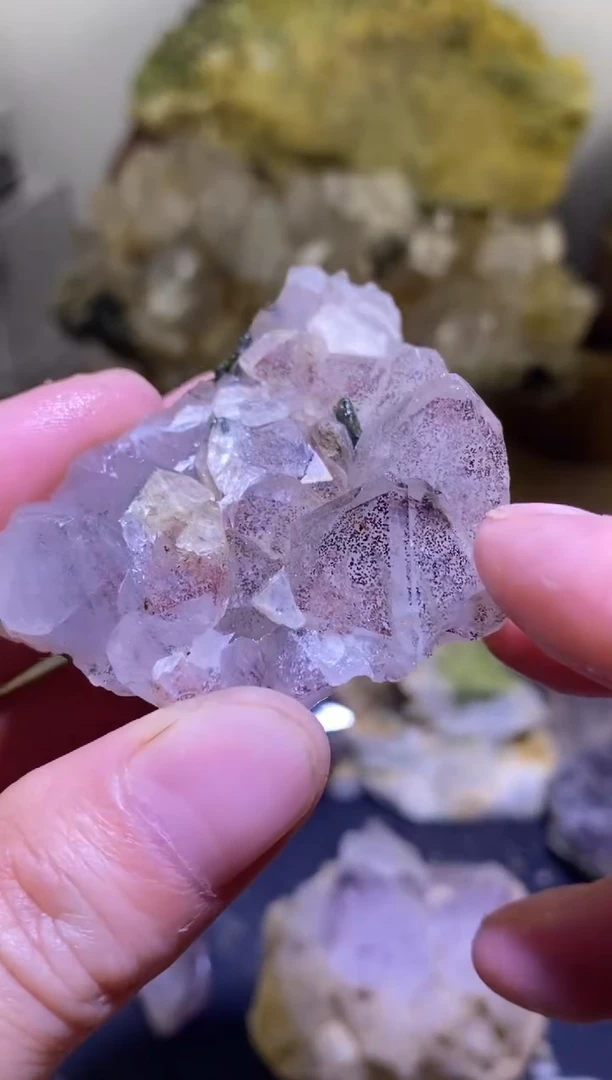 未镶嵌珠宝半成品水晶99号73g四川超七花园水晶原石