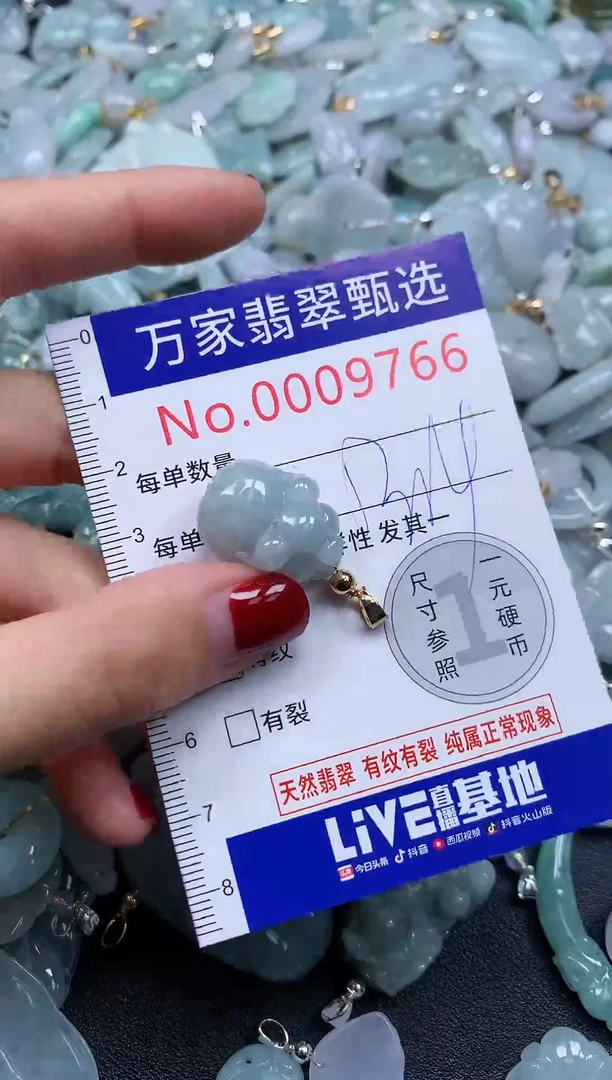 颈饰未镶嵌翡翠9766