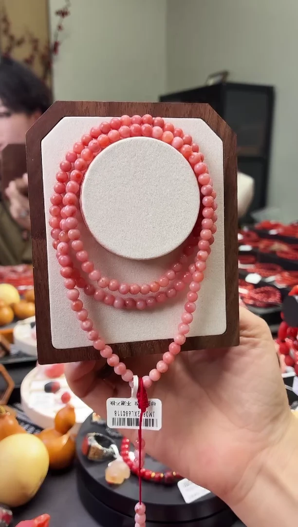 未镶嵌手串南红玛瑙汤***酱汤XL680118原矿保山茶花岭肉粉5m微瑕