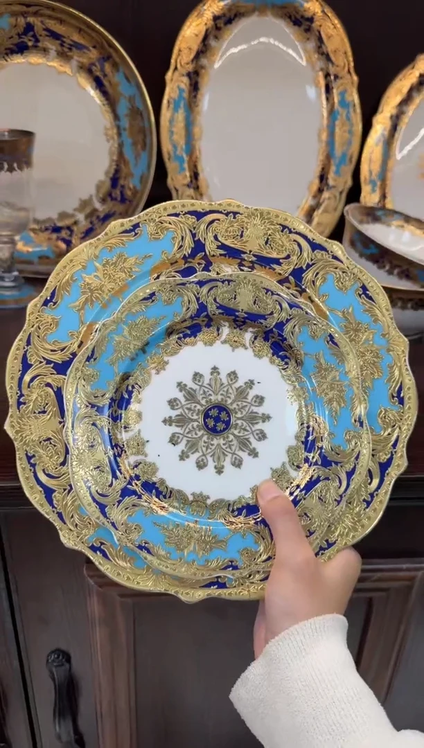 【闪购商品】瓷片11+8英寸大小盘 正品 12套