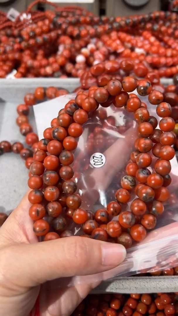 南红玛瑙手串未镶嵌无**叔9+