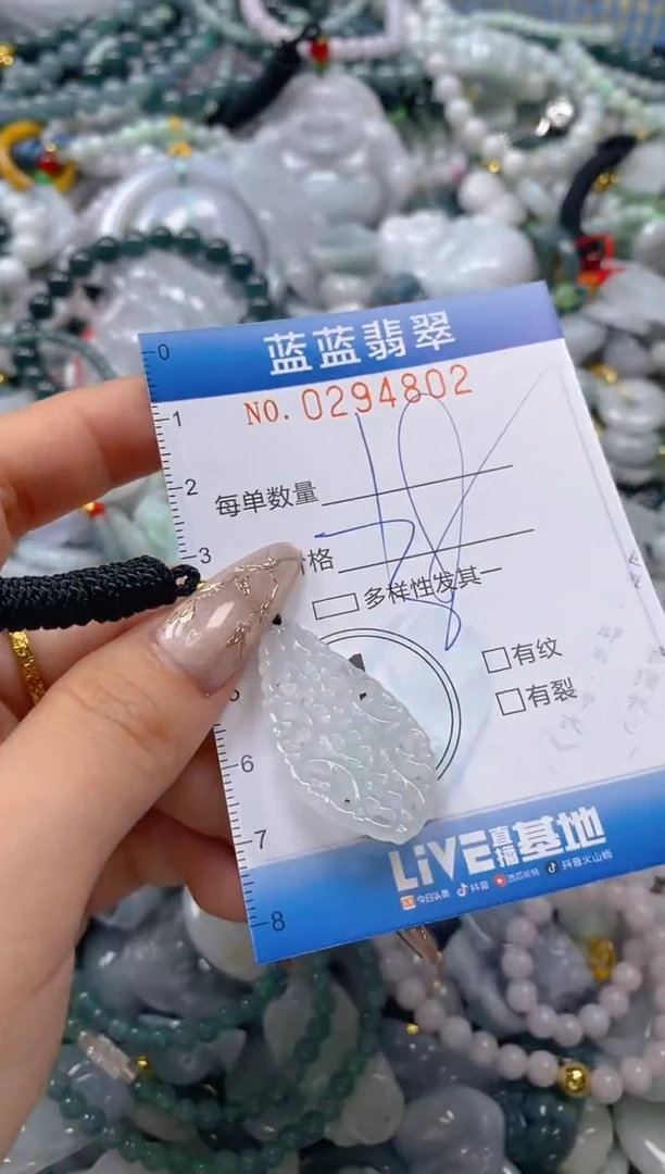 翡翠未镶嵌颈饰闪购0294802