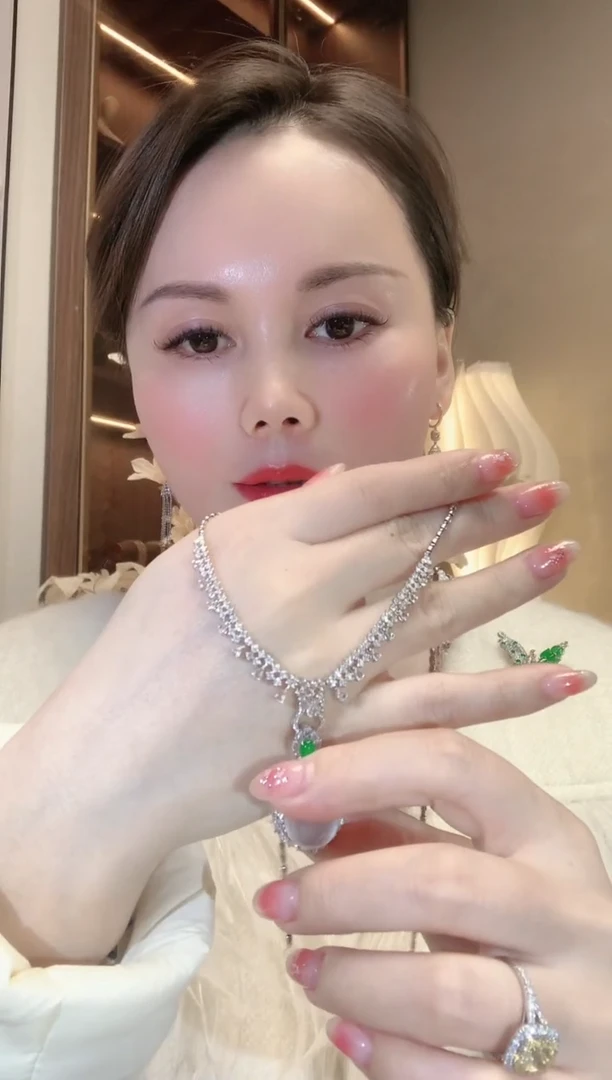 【闪购商品】钻石百搭链18K金镶嵌A21