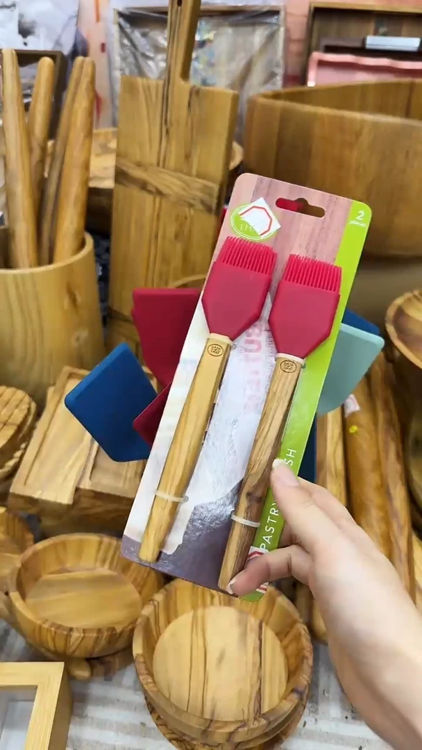 橄榄木油刷2个不退不换