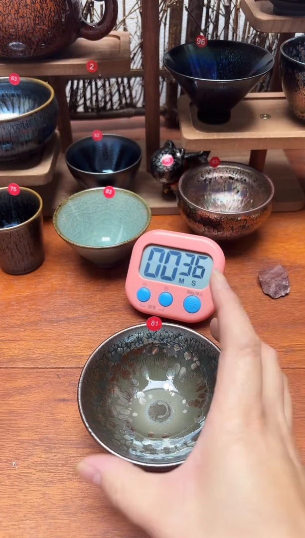 茶盏小**叔81号建盏工匠茶器