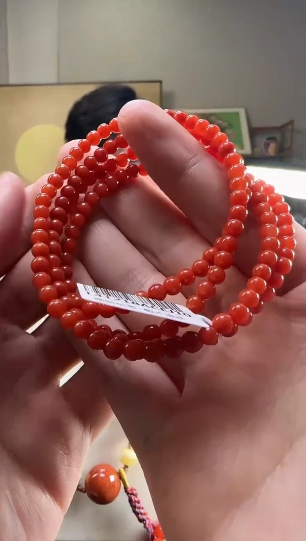 【闪购商品】南红玛瑙项链未镶嵌南红项链